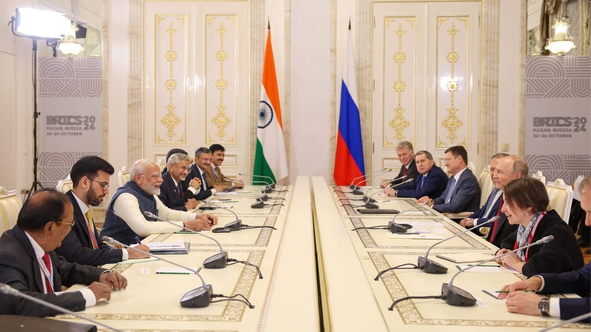 Modi Strengthens India-Russia Relations at BRICS Summit