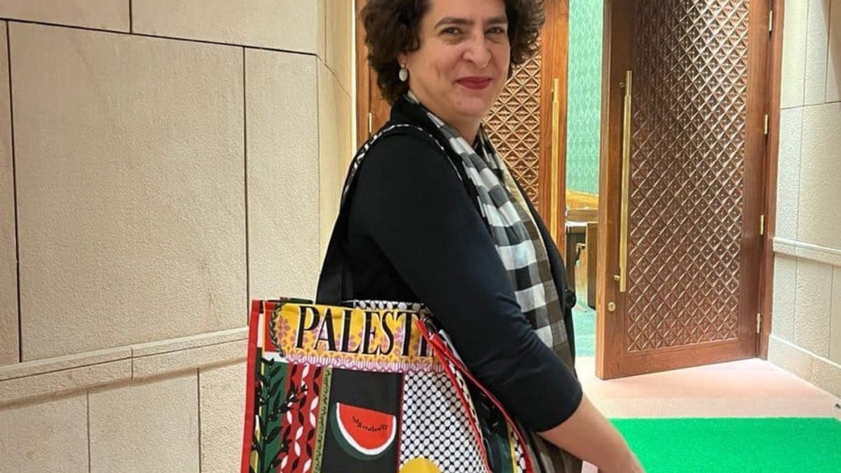 Congress MP Priyanka Gandhi Caught in Bag Controversy