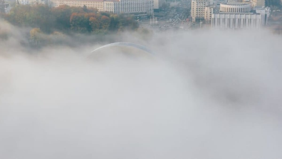 Fog in Delhi as Air Quality Drops to Severe-plus