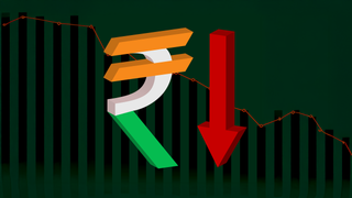 Rupee Hits Record Low, Now at 86.4/$